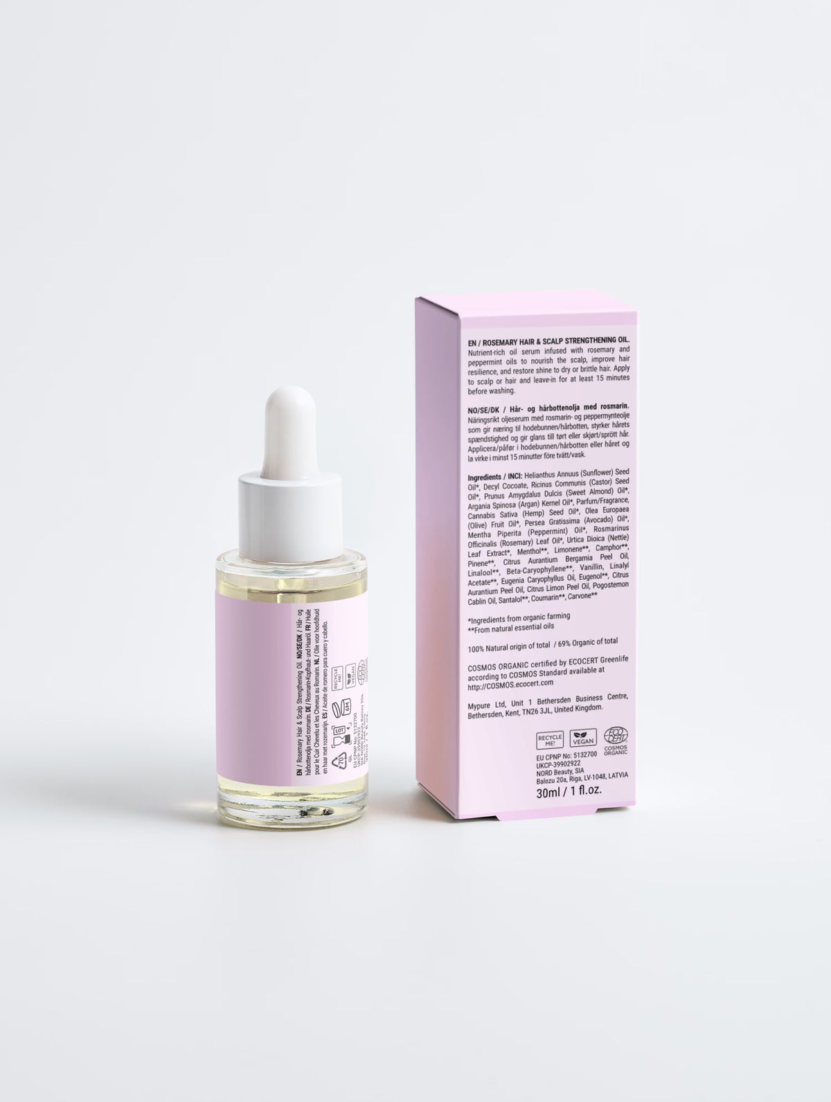 Rosemary Hair & Scalp Strengthening Oil