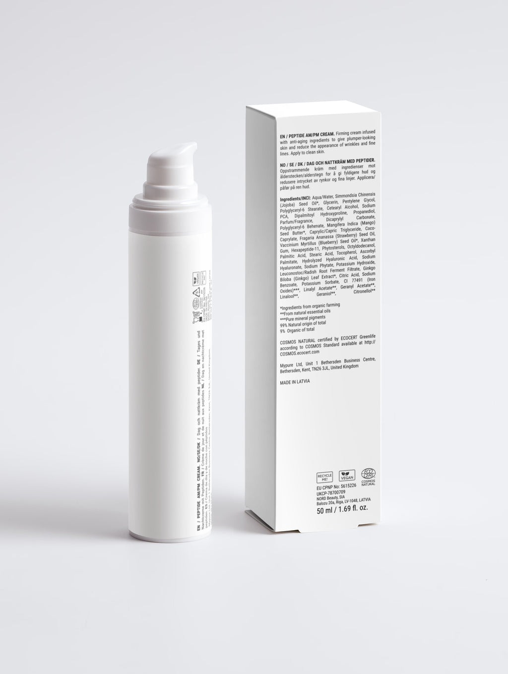 Peptid Ageless Tag-Nacht-Creme