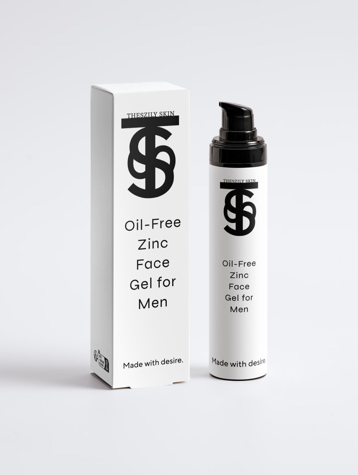 Oil-Free Zinc Face Gel for Men